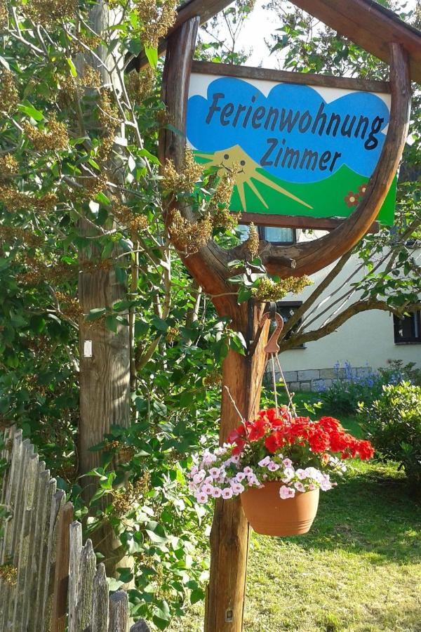 Ferienwohnung Schlesinger Hohnstein Buitenkant foto