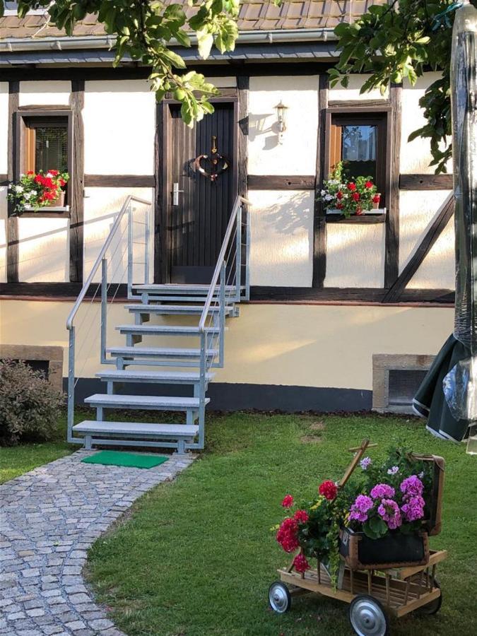Ferienwohnung Schlesinger Hohnstein Buitenkant foto