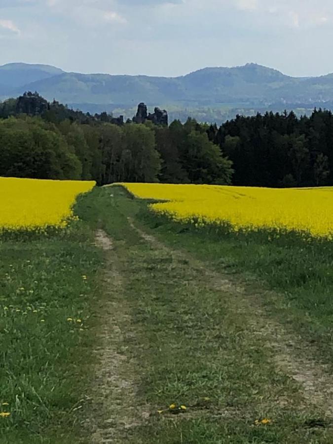 Ferienwohnung Schlesinger Hohnstein Buitenkant foto