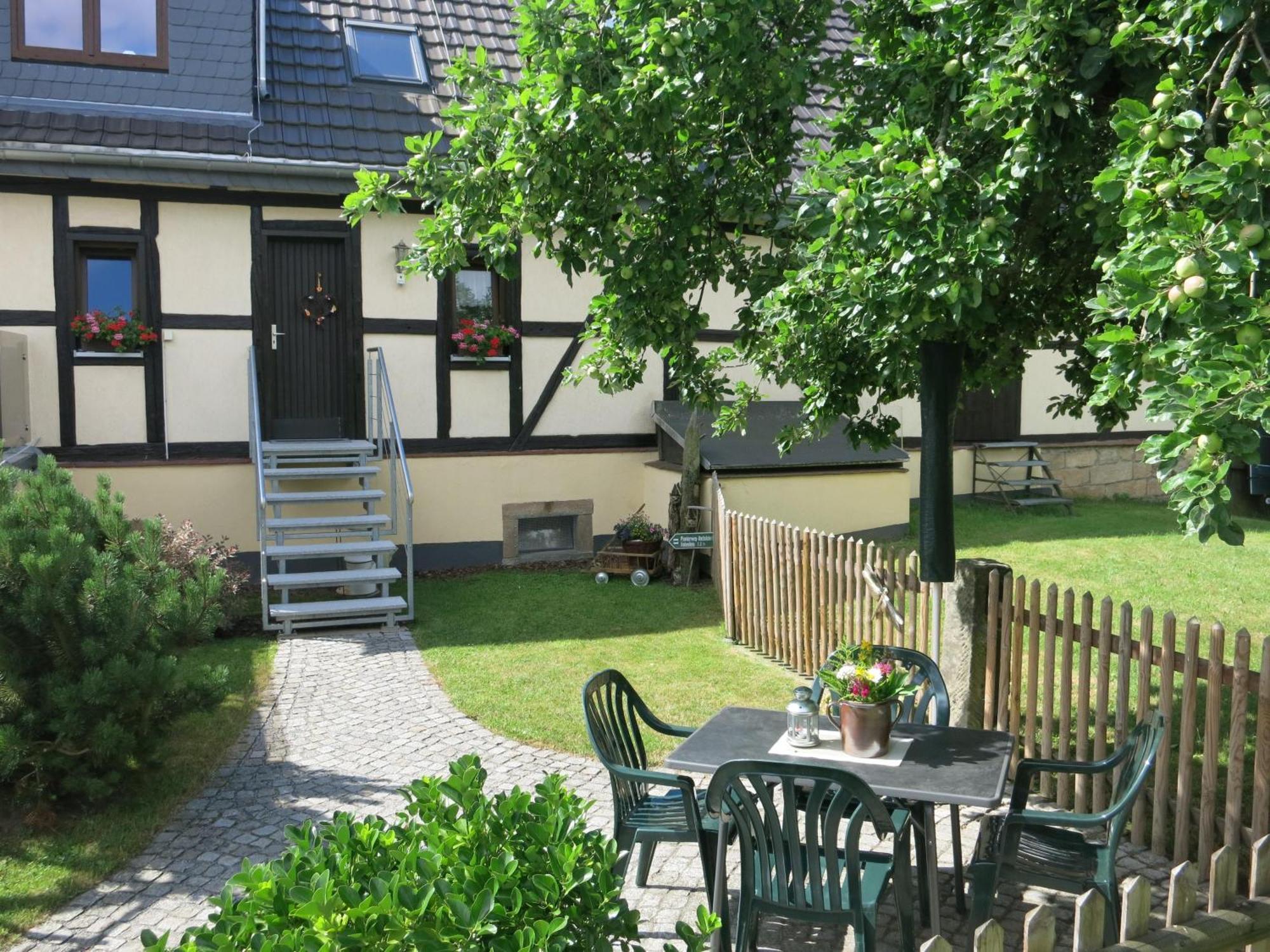 Ferienwohnung Schlesinger Hohnstein Buitenkant foto