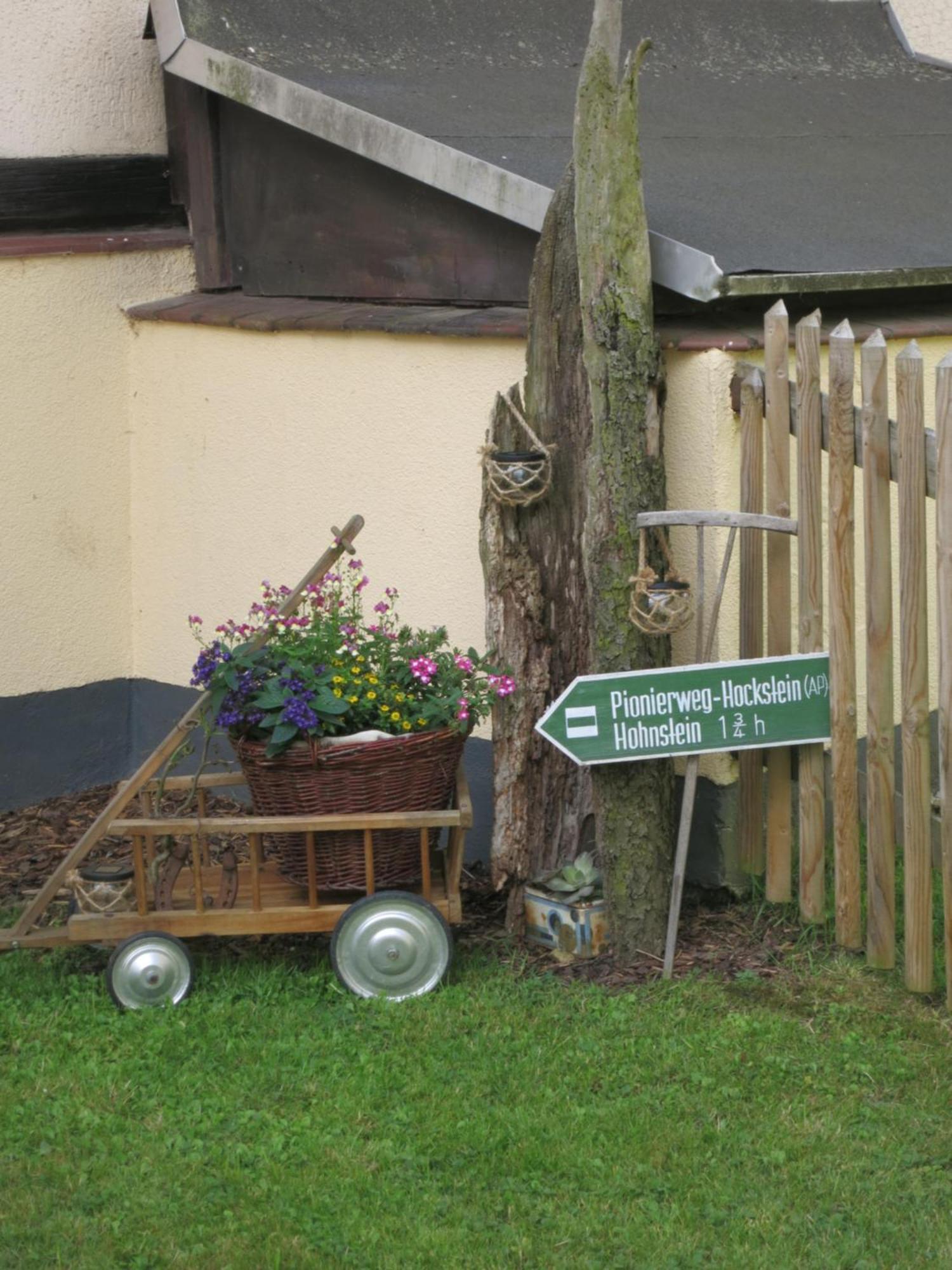 Ferienwohnung Schlesinger Hohnstein Buitenkant foto